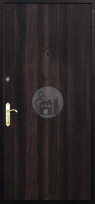 одностворчатая входная дверь, ламинат с двух сторон-ДВ-156