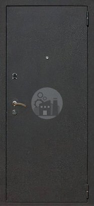 дверь стальная с порошковым напылением «чёрный крокодил»-ДВ-1266